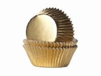 Cake cups Alu Goud