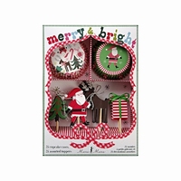 Cupcake Kit Merry & Bright Xmas