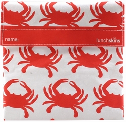 LunchSkins Sandwichbag Krab
