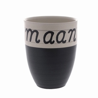 Schoolbord Beker "MAAN"