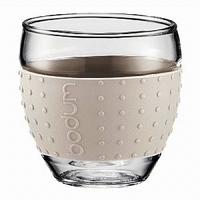 BODUM PAVINA Glas 0,1L - wit