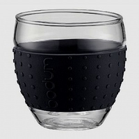 BODUM PAVINA Glas 0,1L - zwart