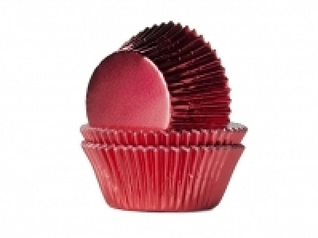 Cake cups Alu Rood