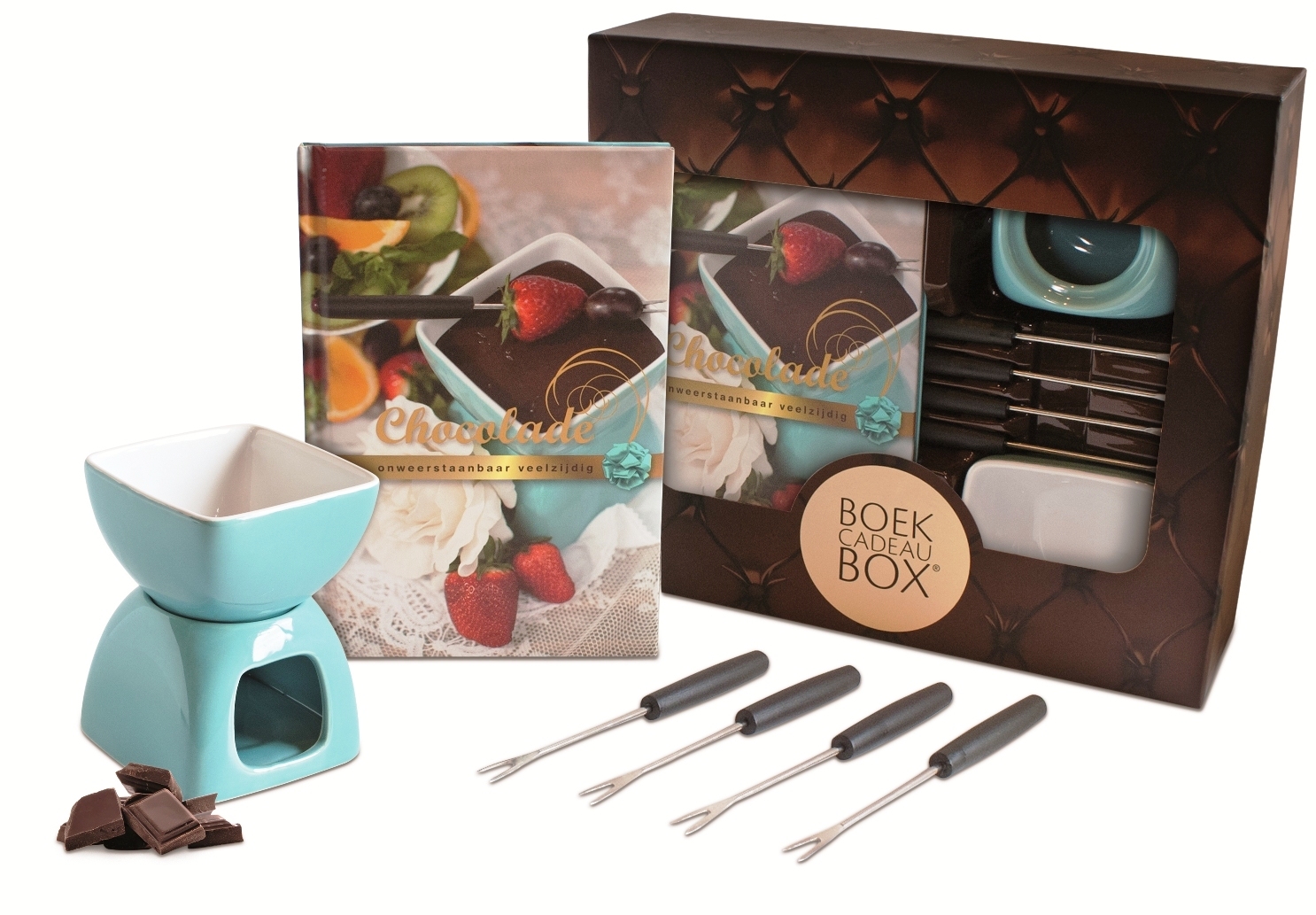 Chocolade Fondue Boekbox