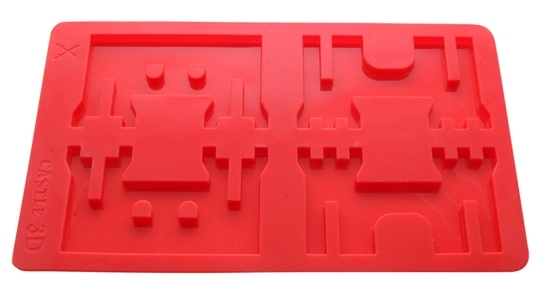 Chocoladevorm 3D Castle