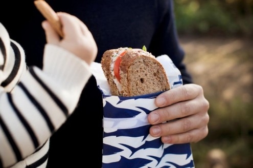 LunchSkins Sandwichbag Bloem