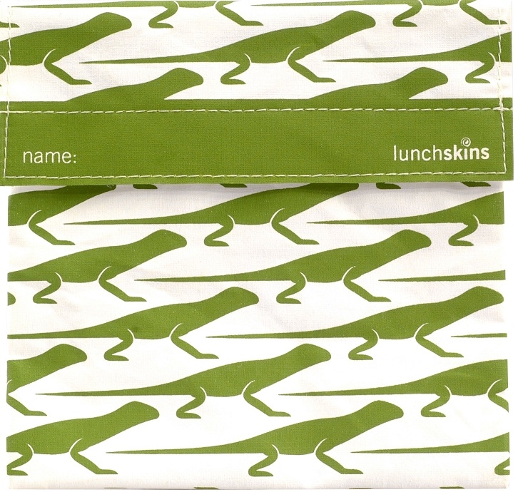 LunchSkins Sandwichbag Lizard