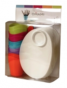 OMAMI Amuseset glaasjes-bordjes