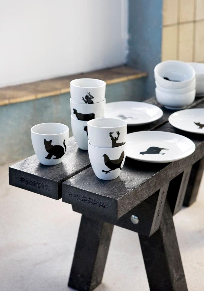 Silhouet Bekers s/6