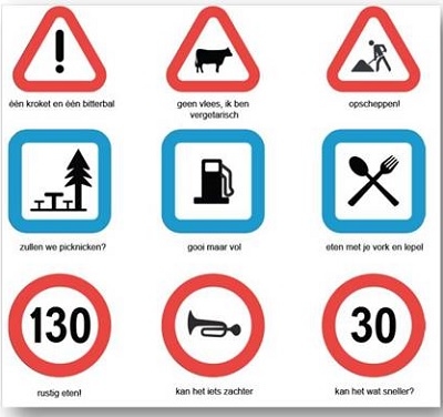 Verkeersbord Bord "30"