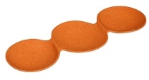 Zuperzozial Schaal Triple-O Pumpkin Orange