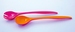 ZAK! Saladebestek, oranje/fuchsia