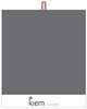 KIEM Keukendoek Grey