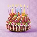 Servetten Birthday Cake