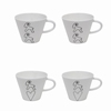 MANSES Espresso kopjes set/4